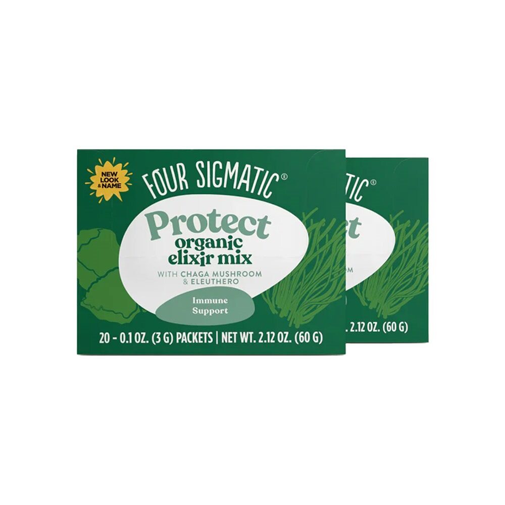 Four Sigmatic Organic Protect Elixir With Chaga Mushroom 20 Sachets