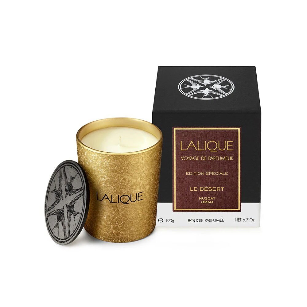 Lalique Candle 190g - Le Desert Muscat Special Edition