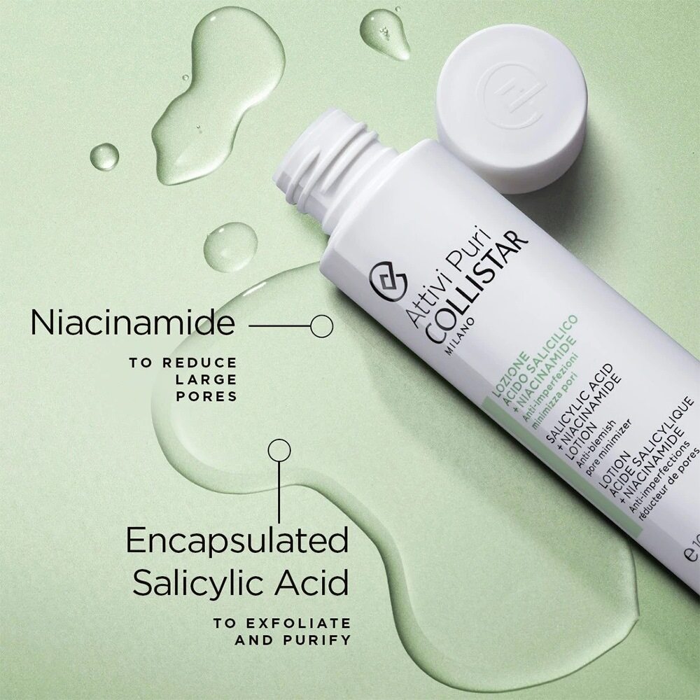 Collistar Attivi Puri Salicylic Acid + Niacinamide Lotion 100ml