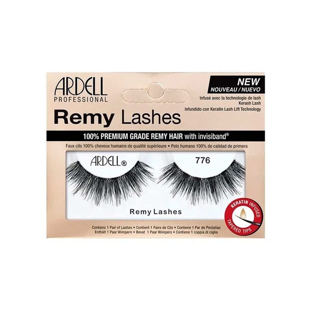 Ardell Professional Remy False Eyelashes 776 Black Invisiband