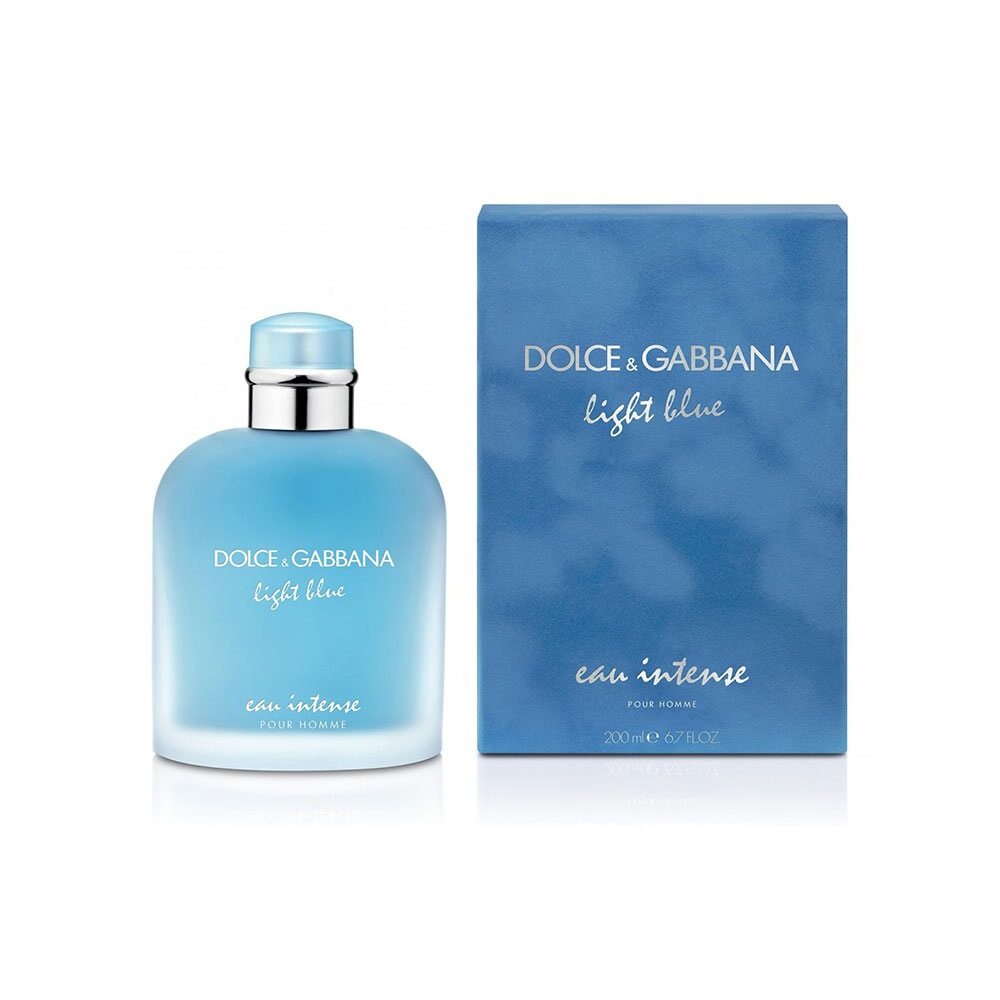 Dolce & Gabbana Light Blue Eau Intense Pour Homme Eau de Parfum 200ml