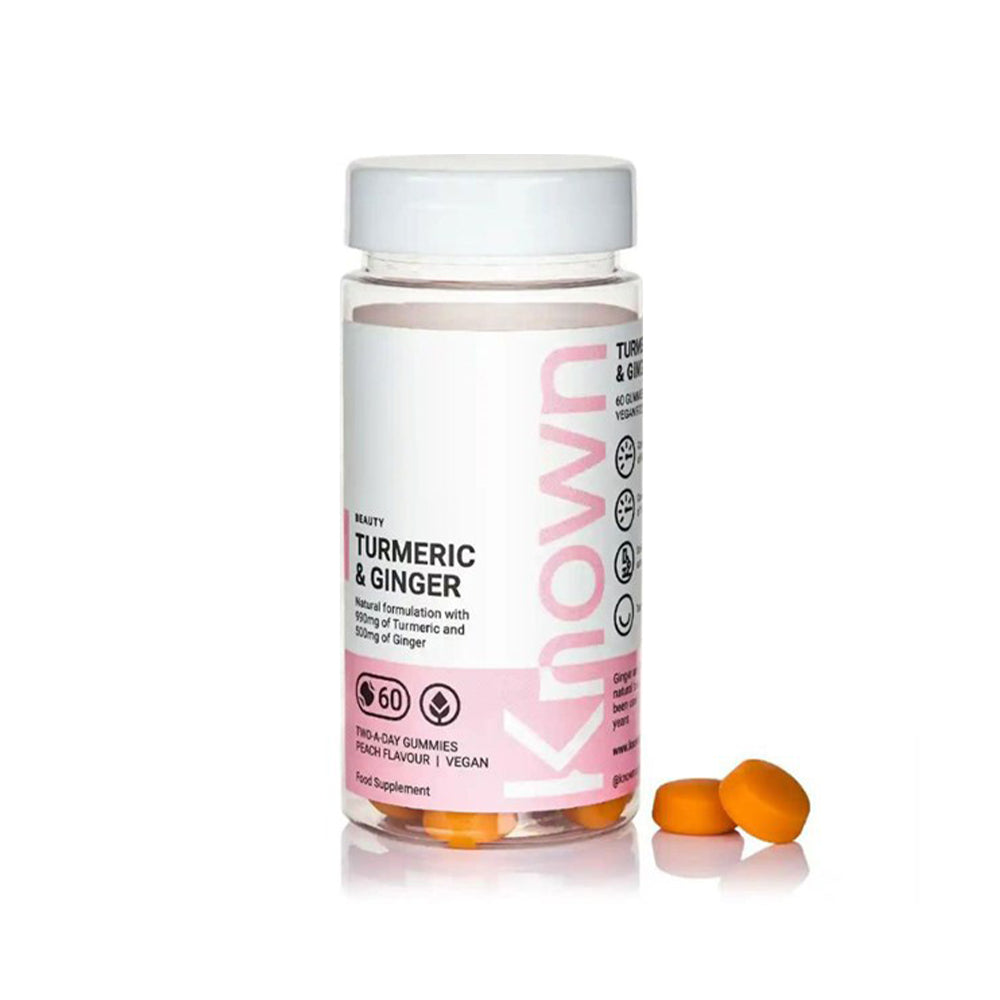 Known Turmeric and Ginger Vegan Gummies - 60pcs
