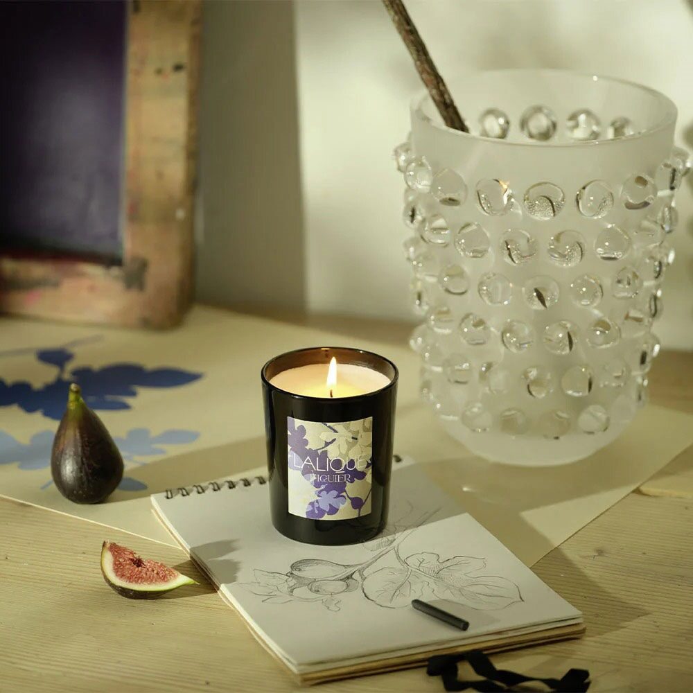 Lalique Candle 190g - Figuier Amalfi