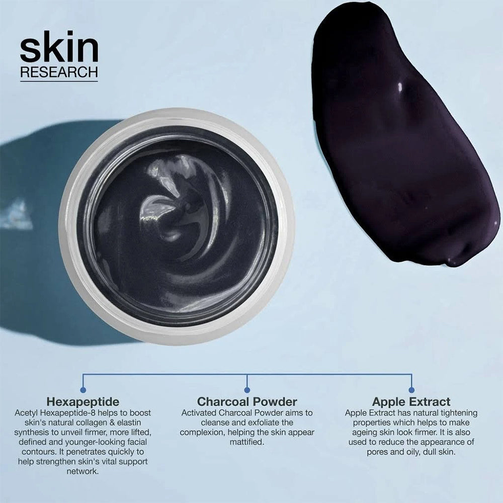 Skin Research Intelligent Youth Peptide Black Mask 50ml