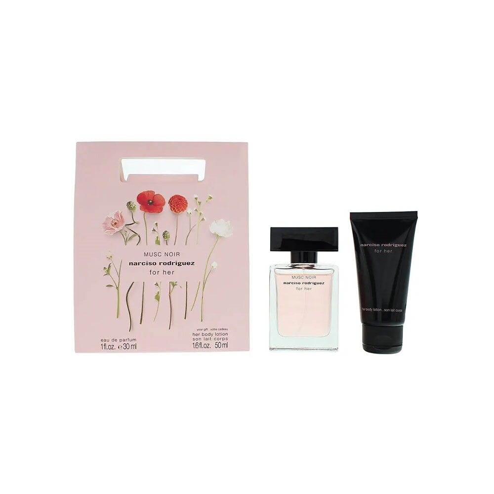 Narciso Rodriguez Musc Noir For Her Gift Set 30ml EDP + 50ml Body Lotion