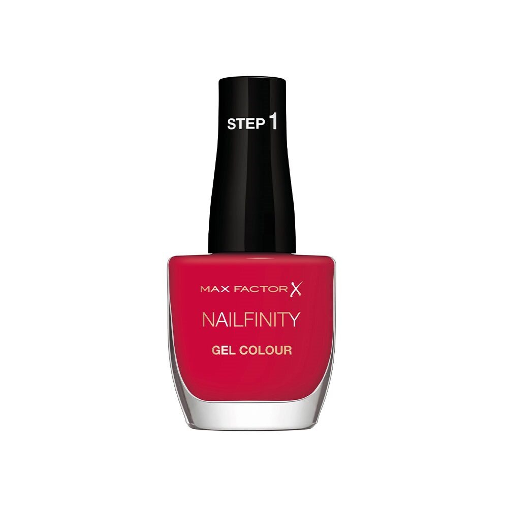 Max Factor Nailfinity Gel Colour Nail Polish 12ml - 300 Ruby Tuesday