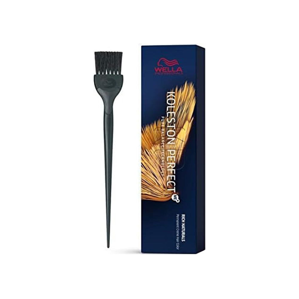 Wella Koleston Perfect Me+ Rich Naturals 7/1 Medium Ash Blonde 60ml and Color Brush