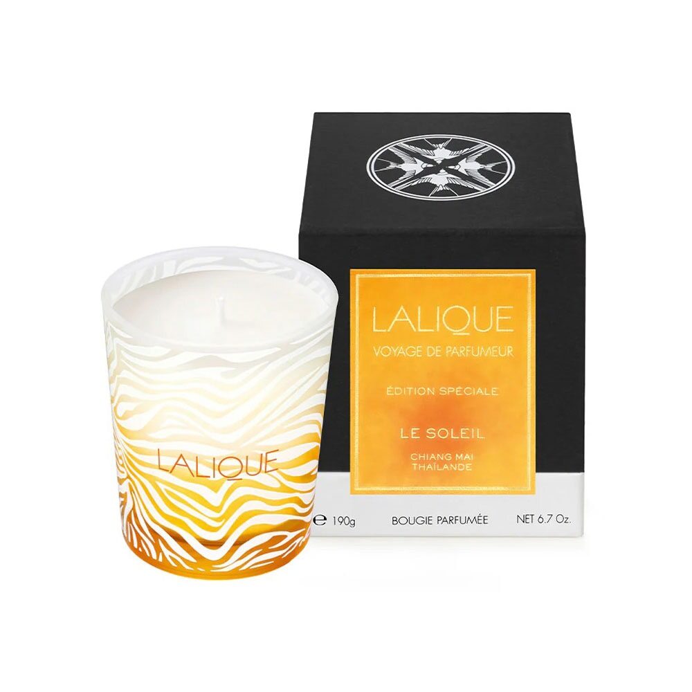 Lalique Candle 190g - Le Soleil Chiang Mai