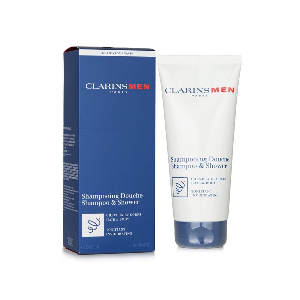 Clarins Men Total Shampoo 200ml Hair and Body