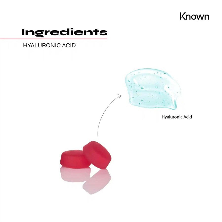 Known Hyaluronic Acid Vegan Gummies - 60pcs