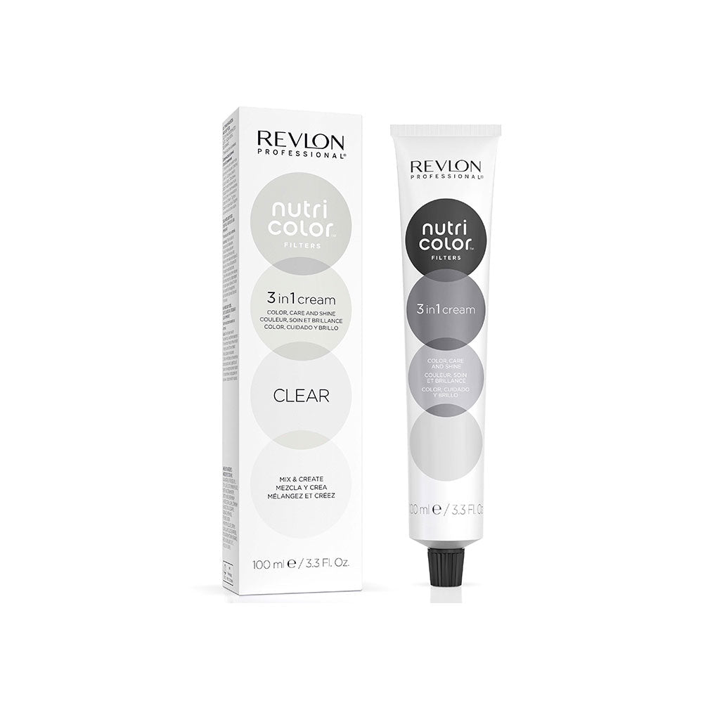 Revlon Nutri Color Filters 3 in 1 Cream Hair Colourant 100ml - Clear
