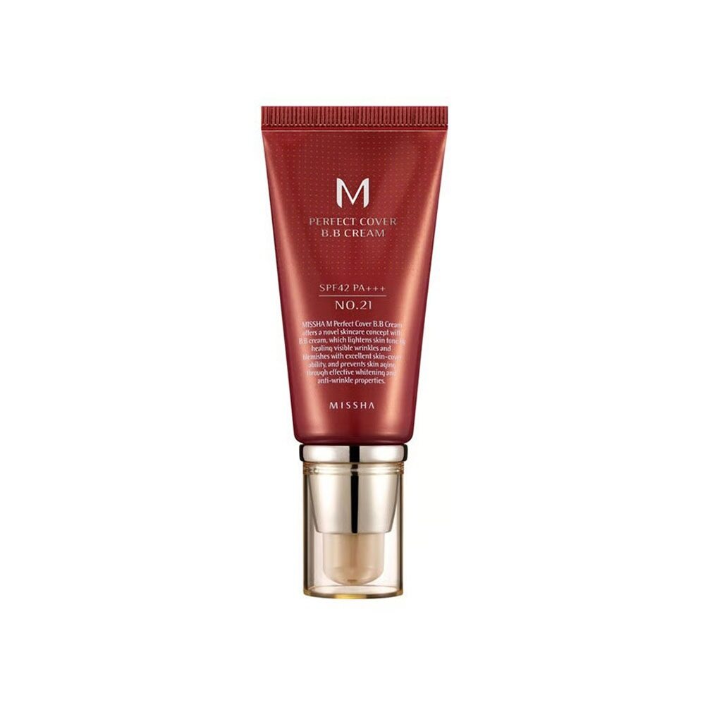 Missha M Perfect Cover BB Cream SPF42 50ml - 21 Light Beige