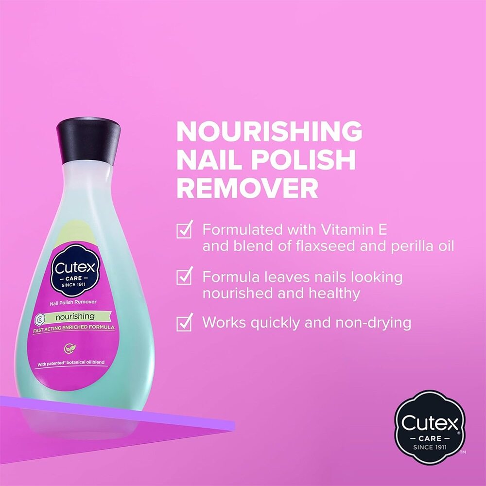 Cutex Nourishing Nail Polish Remover 200ml