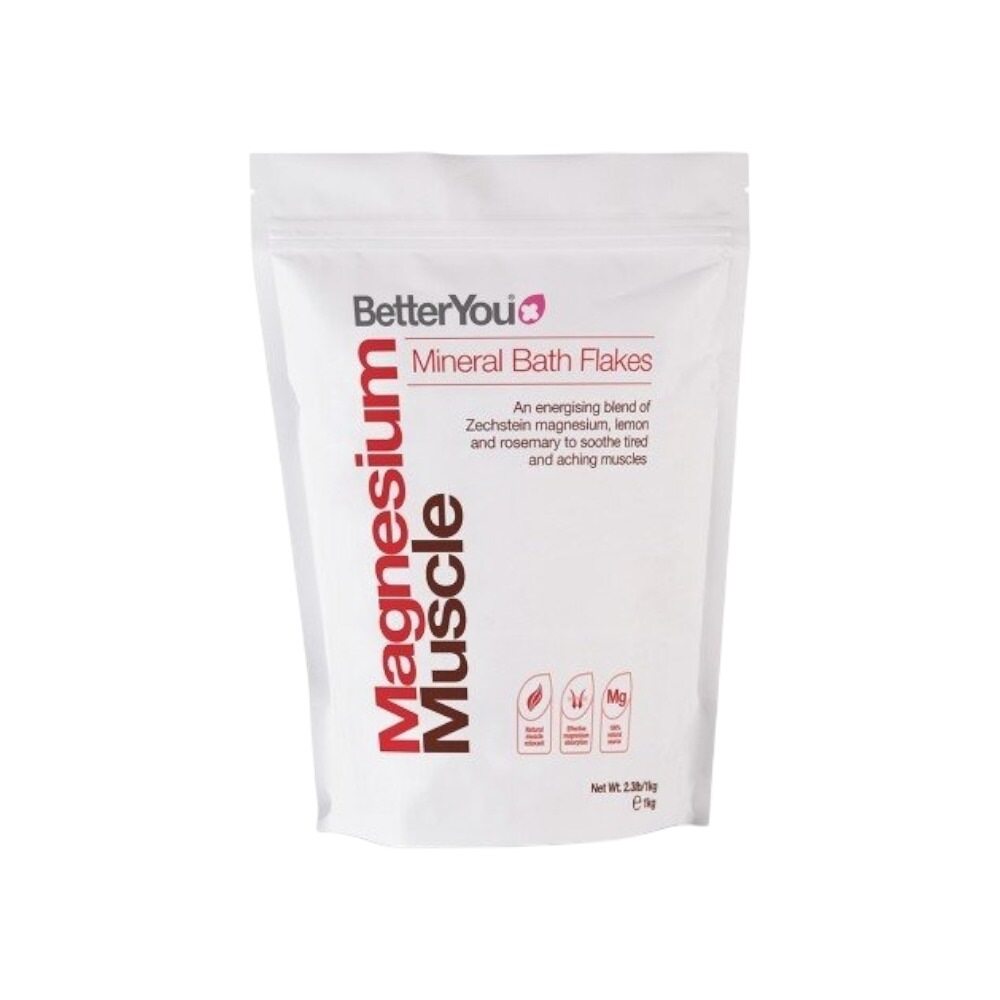 BetterYou Magnesium Flakes Muscle 1000g