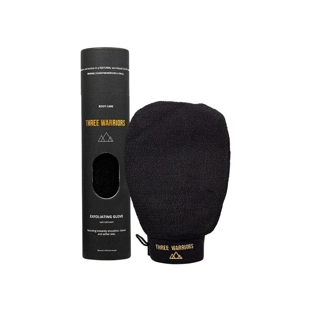 Three Warriors Exfoliating Glove