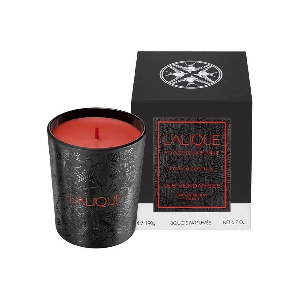 Lalique Candle 190g - Les Vendanges Saint-Emilion