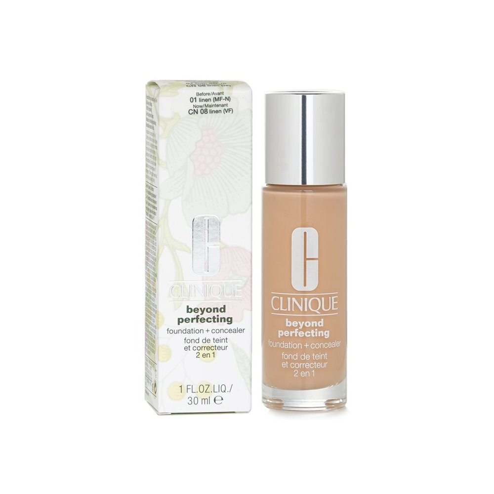 Clinique Beyond Perfecting Foundation + Concealer 30ml - 01 Linen