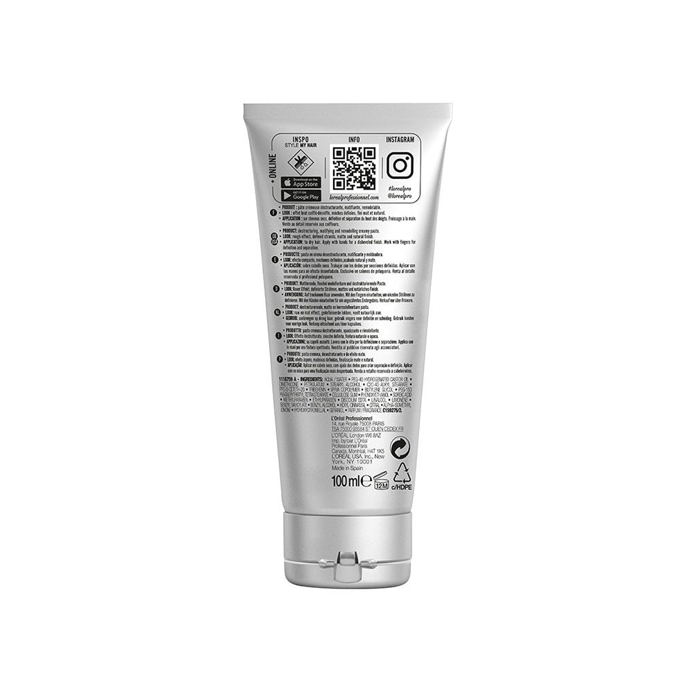 L'Oreal Tecni Art Depolish Hair Paste 100ml