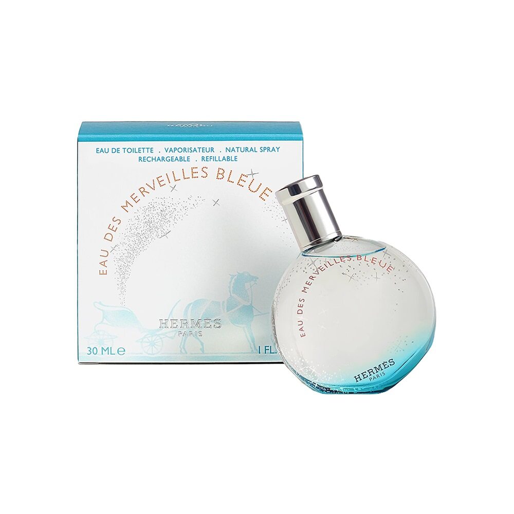 Hermès Eau des Merveilles Bleue Eau de Toilette 30ml Refillable