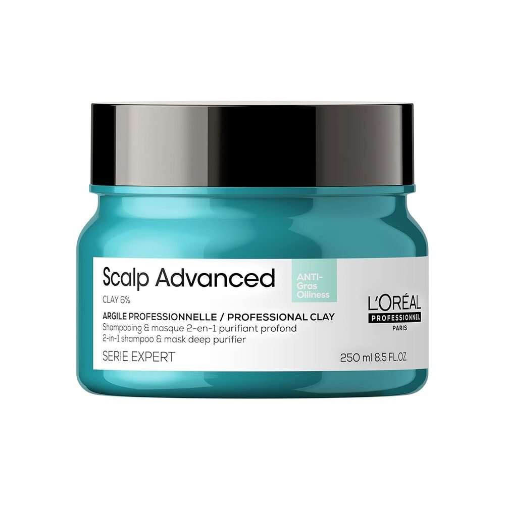 L'Oréal Scalp Advanced Anti-Oiliness 2-In-1 Deep Purifier Clay 250ml